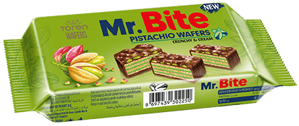 Mr Bite Coated Wafer Pistachio image